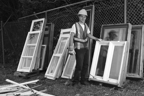 Residential project with a skip placement in Pimlico