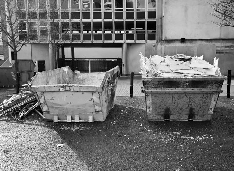 Skip being delivered to a Pimlico property