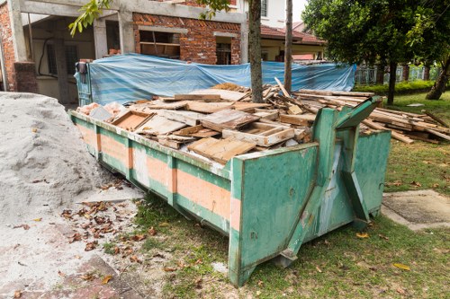 Pimlico residents utilizing garden waste removal services
