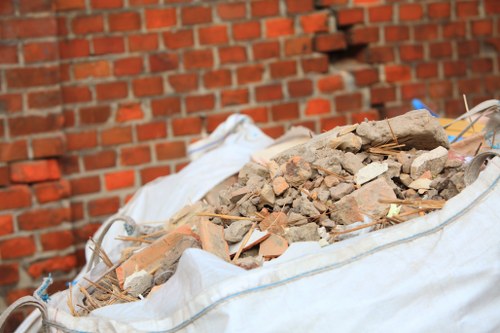 Pimlico residents participating in waste recycling
