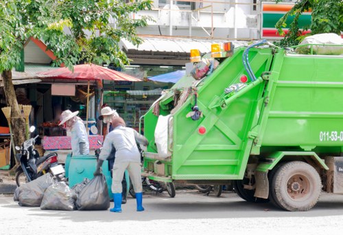 Professional garden waste removal services in Pimlico