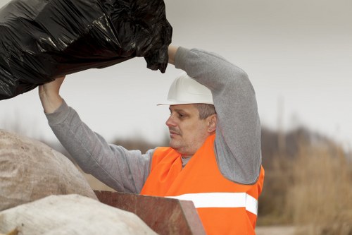 Different sizes of skips available for hire in Pimlico